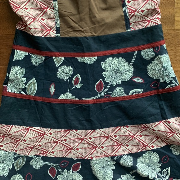 BCBG Printed Halter Flare Dress - Picture 3 of 8